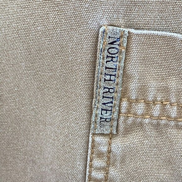 North River Outfitters Color Brown Button Up Hunting Shooting Shirt Sz XXL - Picture 4 of 7